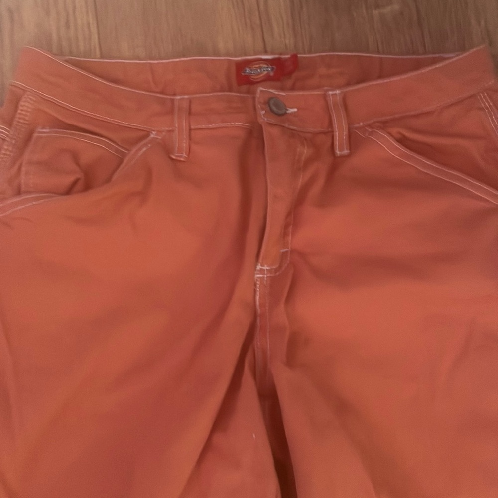 Orange Dickies Baggy Pants